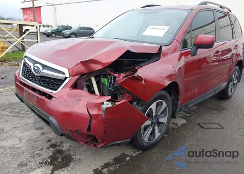 2015 Subaru Forester 2.5I Premium from USA, damaged, VIN JF2SJADC8FH596826
